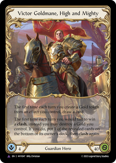 Victor Goldmane, High and Mighty (Marvel)